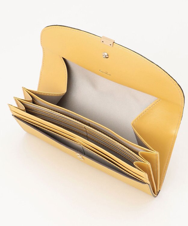 airlist 【大容量・見やすい】ギャルソン長財布  LUNA Metallic  ルナメタリック 【新色】メタリックイエロー