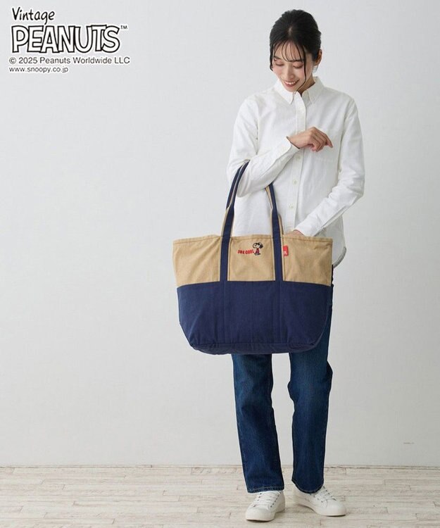 ROOTOTE 8425【スヌーピー】IP.グランデ.ピーナッツ-0D 01：ジョー・クール