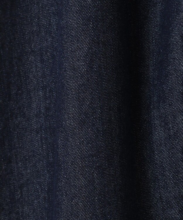 earth music&ecology フロントＺＩＰデニムスカート Indigo