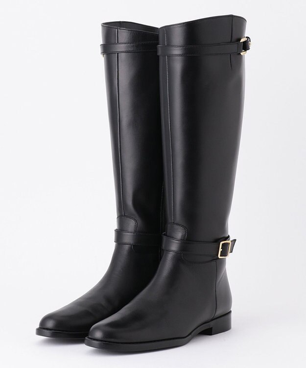 23区 【CLASSY.1月号掲載】ジョッキーベルト ブーツ ブラック系