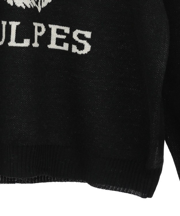 CRAFT STANDARD BOUTIQUE 【ユニセックス】アニマルジャガードニット Black