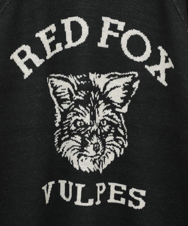 CRAFT STANDARD BOUTIQUE 【ユニセックス】アニマルジャガードニット Black