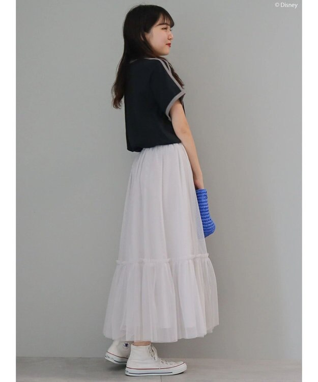 AMERICAN HOLIC ラインＴシャツ　Ｂｌａｃｋ／Ｄｉｓｎｅｙ Black