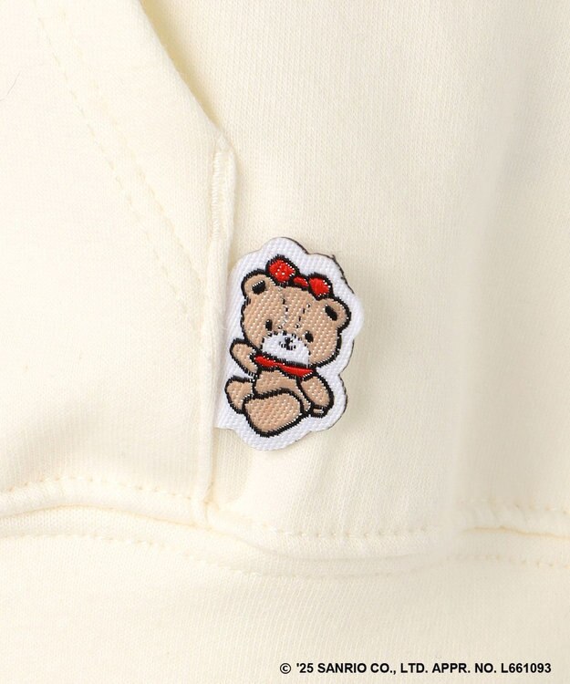 ANY KIDS 【ハローキティ×ANY KIDS】なりきりパーカー オフホワイト