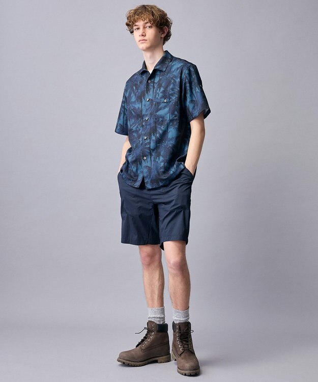 JOSEPH ABBOUD MOUNTAIN 【軽量/ストレッチ/撥水】ハイパワードライリップ ショーツ ネイビー系