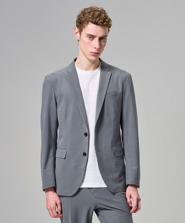 JOSEPH HOMME 【新色追加】エアトールストレッチ 　ジャケット <新色>ライトグレー系