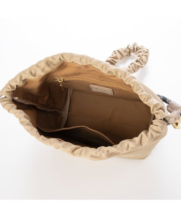 UNBILLION ペルケ perche / COOL MAX 2wayバケットバッグ ベージュ