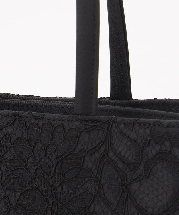 自由区 FORMAL 【日本製】レース ソフト サブバック ブラック系