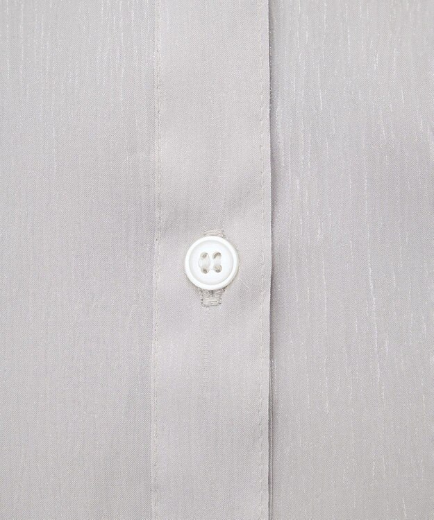 CRAFT STANDARD BOUTIQUE オーガンジーブラウス Gray