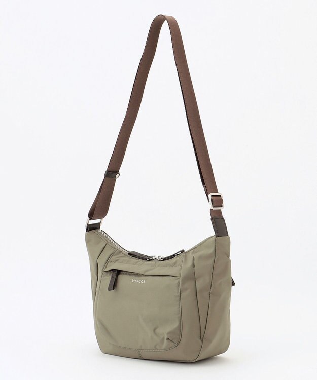 Y'SACCS カーゴポケット　ショルダーバッグ カーキ