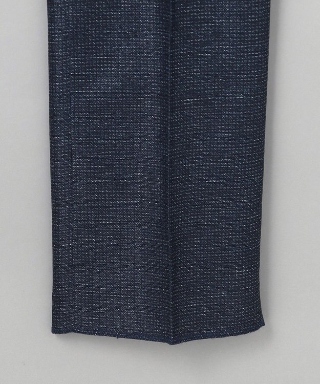 GOTAIRIKU 新素材セットアップ【通気性抜群/洗える/シワになりにくい】カラミプリントストレッチセットアップ パンツ ネイビー系8