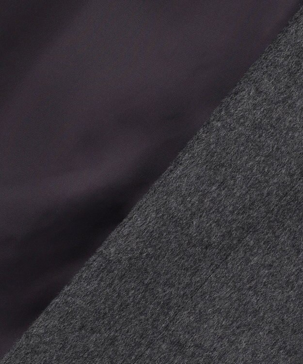 J.PRESS MEN ウールとカシミヤの品格素材【定番】ウールカシミヤビーバー ドレスショートコート_25年モデル ライトグレー系