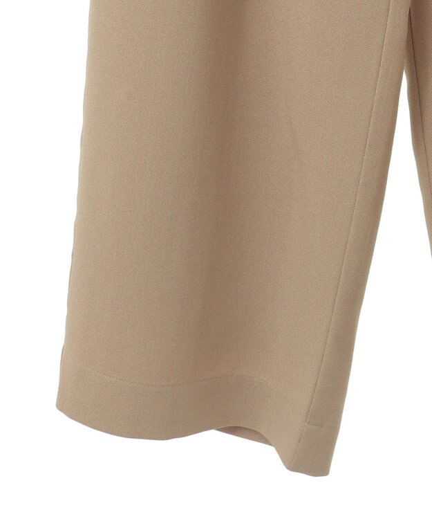 CRAFT STANDARD BOUTIQUE フリルウエストパンツ Gray Beige