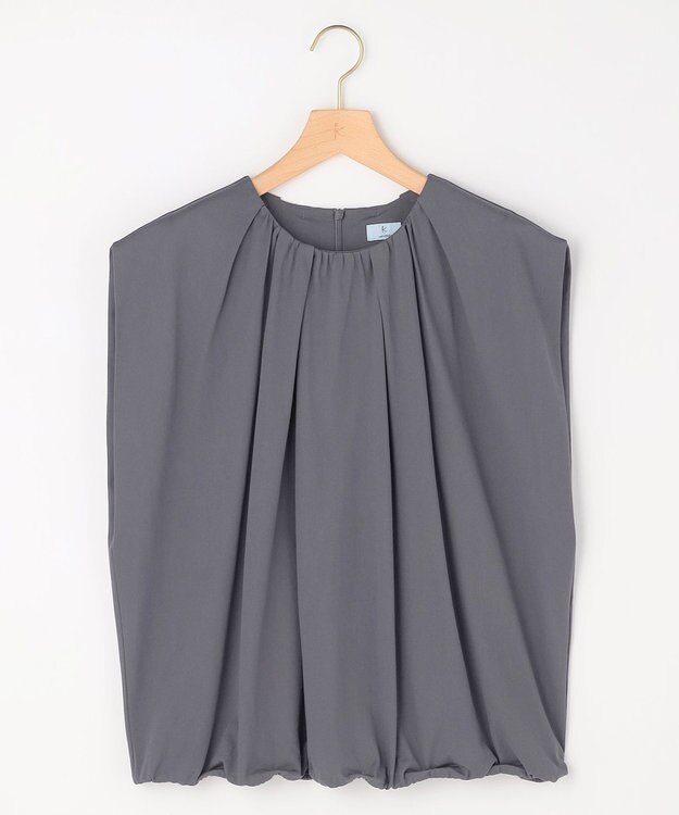 組曲 L 【先行予約・WEB限定】サマージャージーバルーンシルエット カットソー グレー系