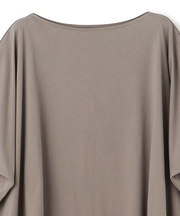 uncrave プレミアムジャージー ポンチョトップス グレージュ