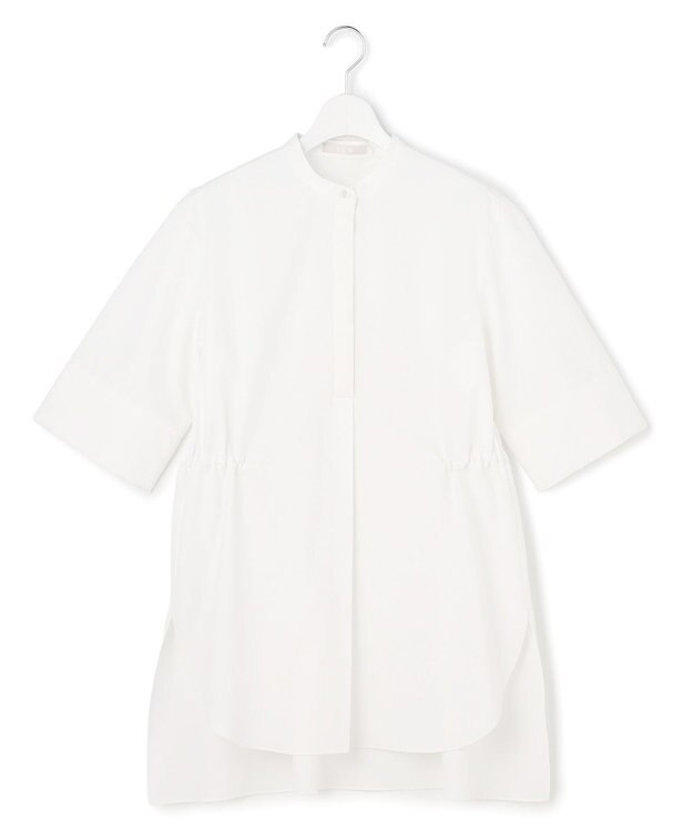 ICB 【先行予約】 ヴィンテージスパンブロード デザインブラウス オフホワイト