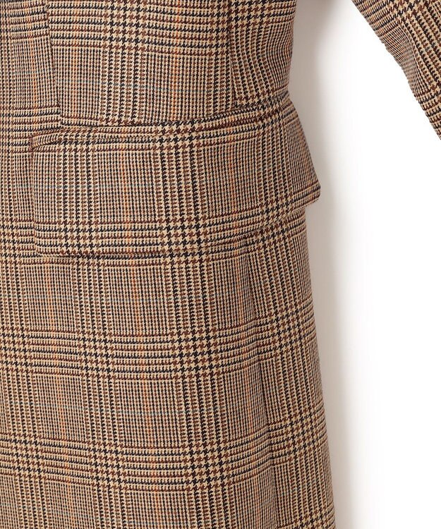 BEIGE， WAGRAM / チェック柄ジャケット Camel