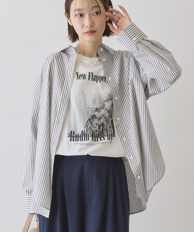 AMERICAN HOLIC フォトプリント半袖Ｔシャツ Off White