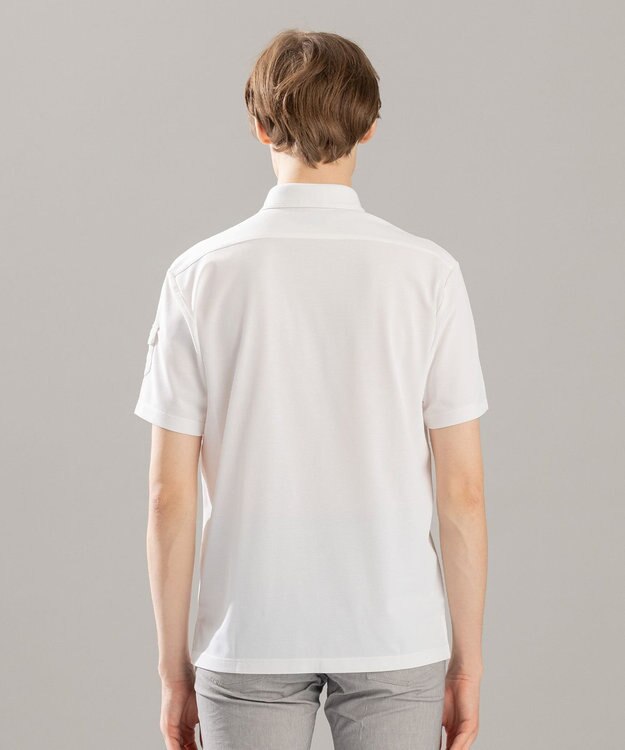 JOSEPH HOMME アイスコットンカノコ  ポロ ホワイト系