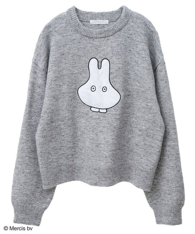 Green Parks Ｍｉｆｆｙ／フロントパッチニットプルオーバー Gray Mixture