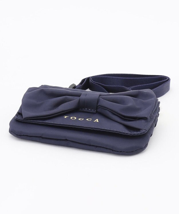 TOCCA BAMBINI 【WEB限定】RIBBON POCKET POUCH SHOULDER ポケットショルダー ネイビー系