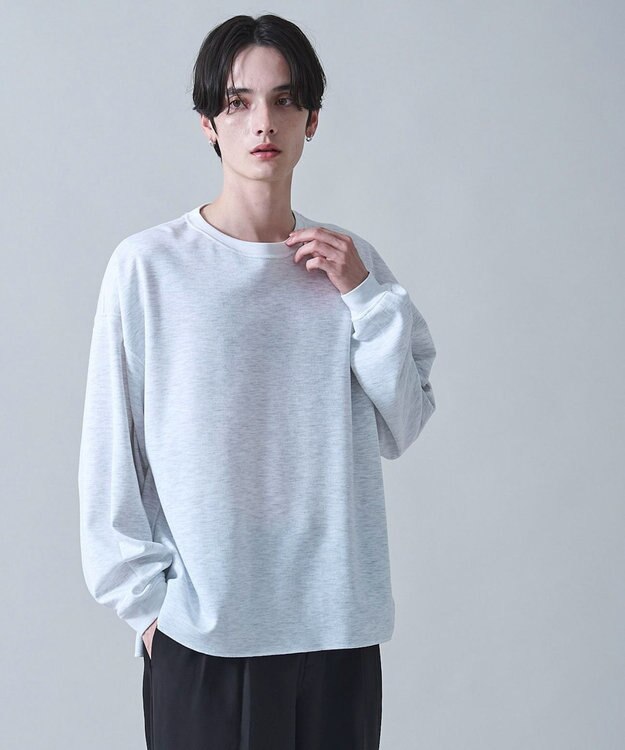 WEGO リバーシブルワンポイントT（LS） オフホワイト