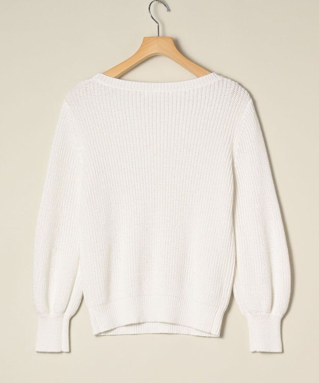 ONWARD Reuse Park 【組曲】ニット春夏 ホワイト