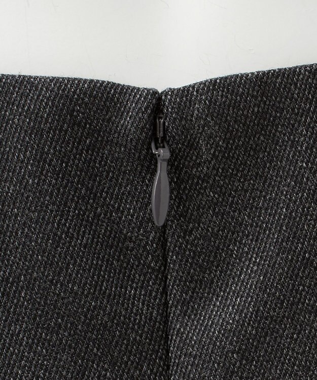 23区 【エステータ】CANONICO カバートクロス スカート チャコールグレー