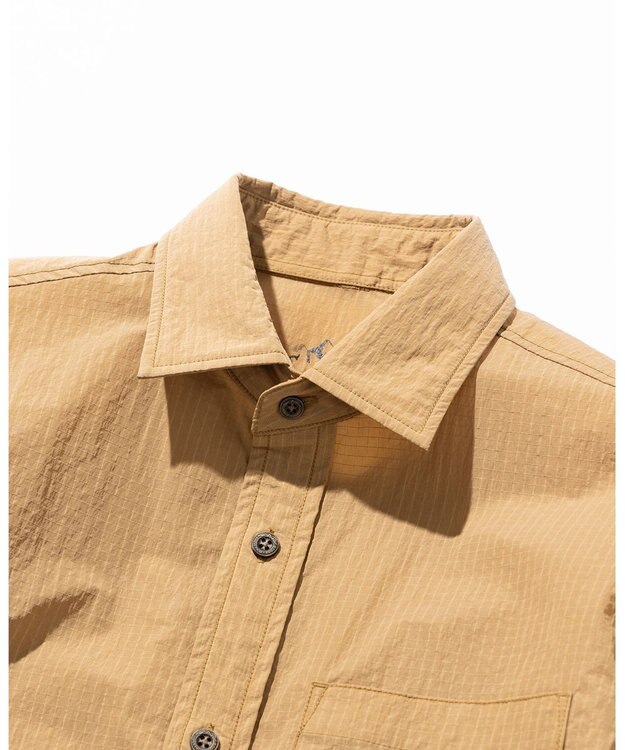 JOSEPH ABBOUD MOUNTAIN 【CREA掲載・ECO撥水・軽量】Teemu Jarviコラボシャツ カーキ系