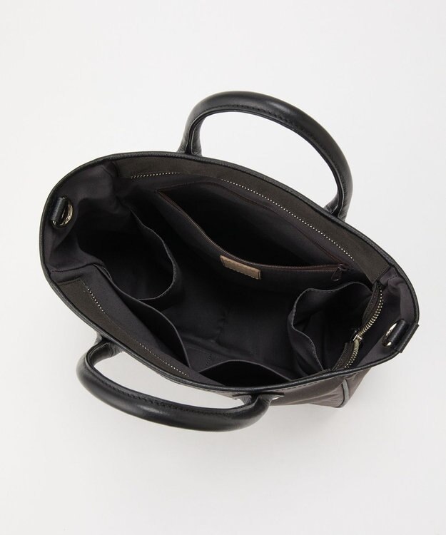 russet コーデュラナイロンスクエアトートバッグ(CE-1750) D.Brown