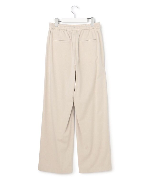 23区 【先行予約】ナチュラルスラブストレッチ ワイドパンツ ベージュ系