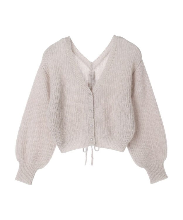 earth music&ecology ねこ毛ライク２ｗａｙボレロ Light Gray