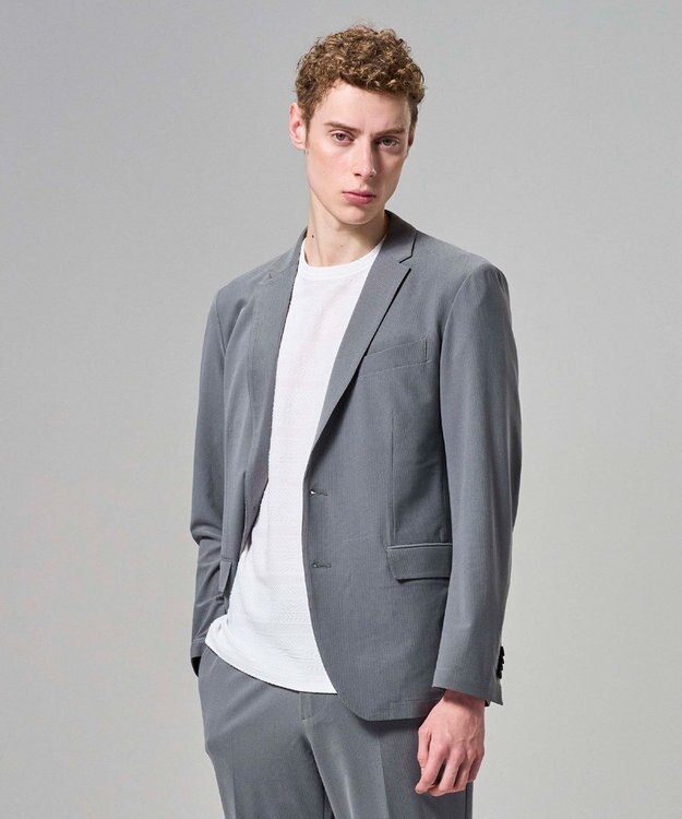 JOSEPH HOMME 【新色追加】エアトールストレッチ 　ジャケット <新色>ライトグレー系