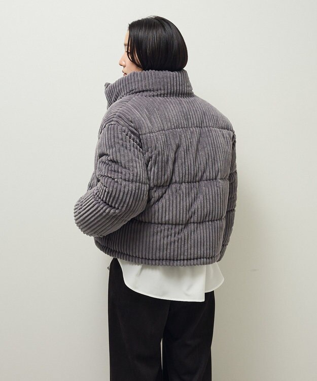 Green Parks ・ｓｗｉｎｇ　ｂｙ　ワイドコールスタンドブルゾン Charcoal Gray