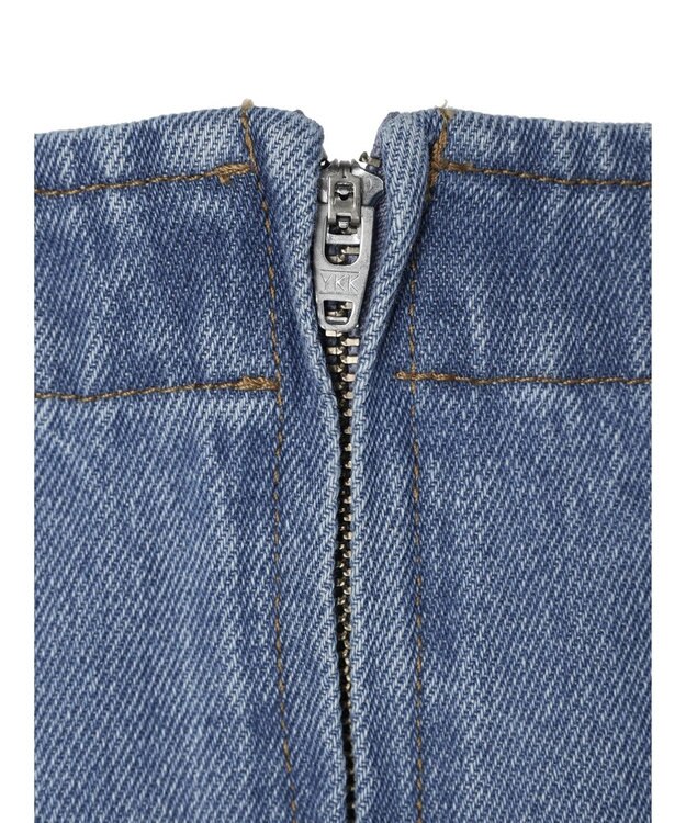 Green Parks ・ＳＵＧＡＲ　ＳＰＯＯＮ　デニムマーメイドジャンスカ Light Indigo