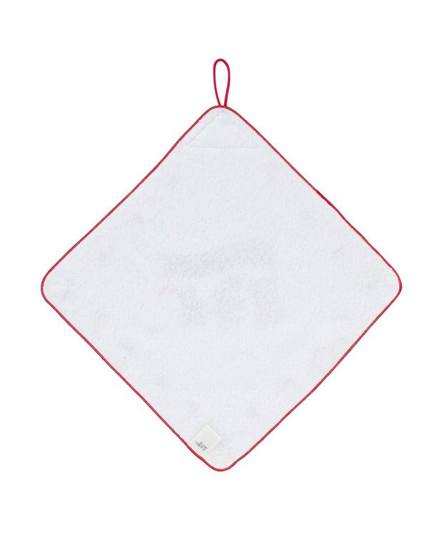 MIKI HOUSE HOT BISCUITS 【ミキハウス】 ミキハウスベア ループつきタオル 赤