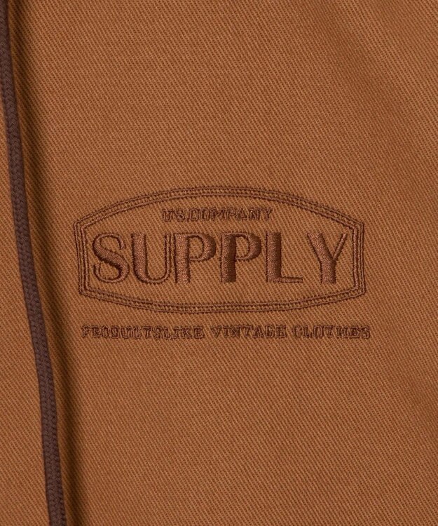 WEGO フードブルゾン ブラウン