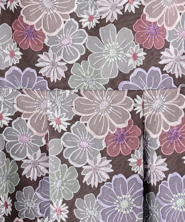 TOCCA 【洗える】BUTTERFLY BUSH ドレス ブラウン系7