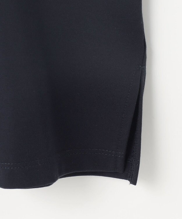 ANY SIS 【接触冷感・UVカット・洗える】ハイストレッチスムースタックスリーブ カットソー ネイビー