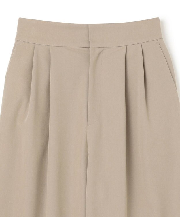 UNFILO イージーチノ ワイドパンツ ベージュ