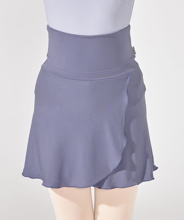 Chacott ショーツスパッツ付スカート アイアンブルー