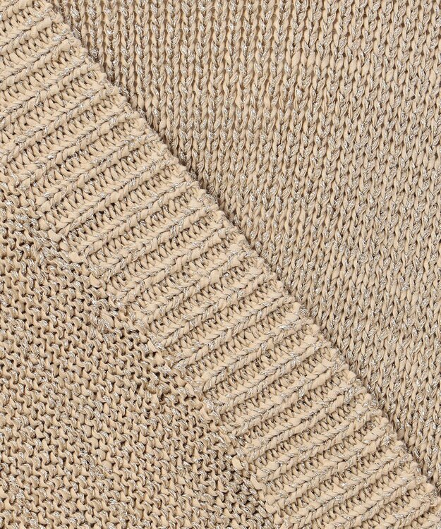 23区 【エステータ】テープヤーン ニットカーディガン ゴールド系