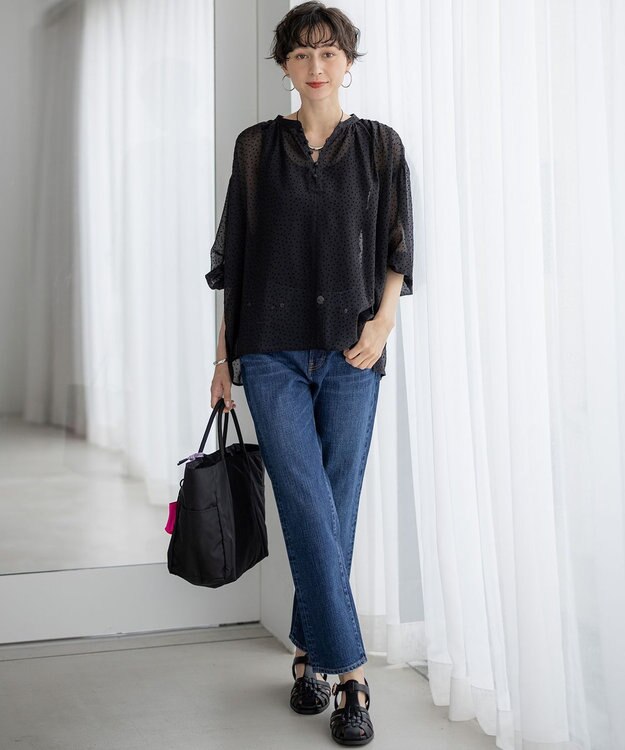 23区 メタルバートップ ネックレス シルバー系