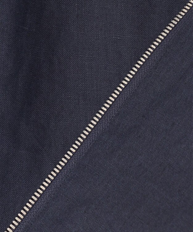 JOSEPH HOMME ベルギーリネンオックス　スウィングトップ ネイビー系