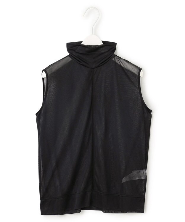 ICB L 【WEB＆一部店舗限定】SheerSerika ハイネックプルオーバー ブラック系