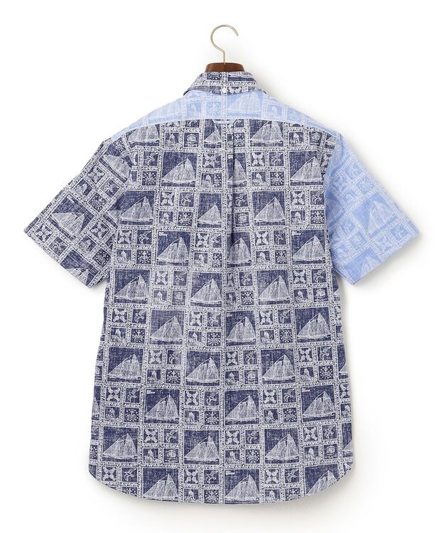 J.PRESS MEN Reyn spooner×J.PRESS リバースプリントクレイジーシャツ ネイビー系9