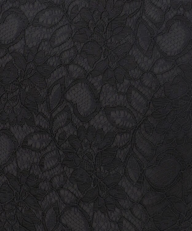 自由区 FORMAL 【日本製】レース ソフト サブバック ブラック系