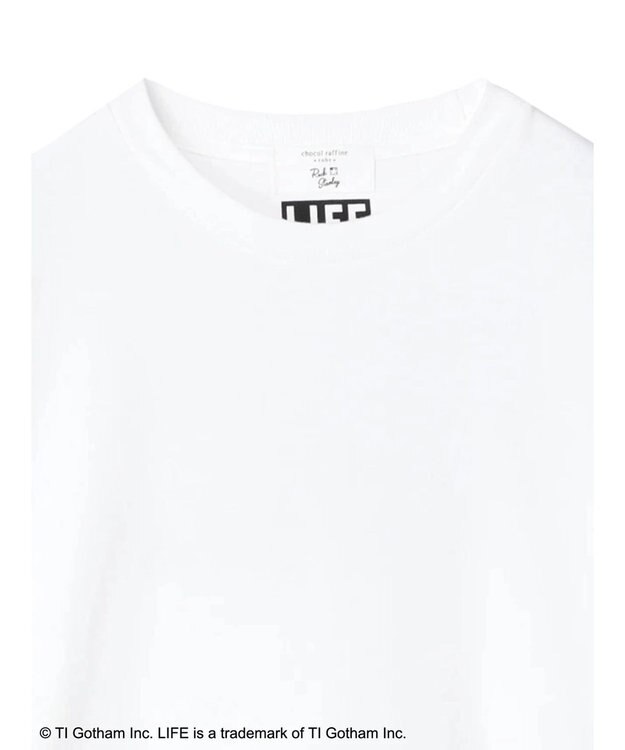 Green Parks ＬＩＦＥ　フォトプリントロングＴシャツ Black