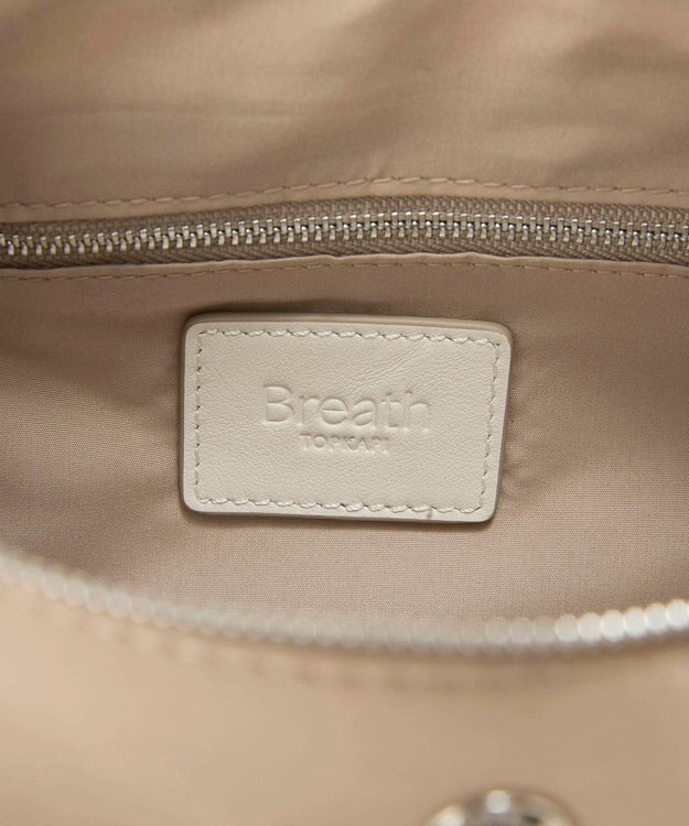 TOPKAPI 【Breath TOPKAPI】MORPH モーフ リンクルナイロン ショルダーバッグ　軽量 / 撥水 ベージュ