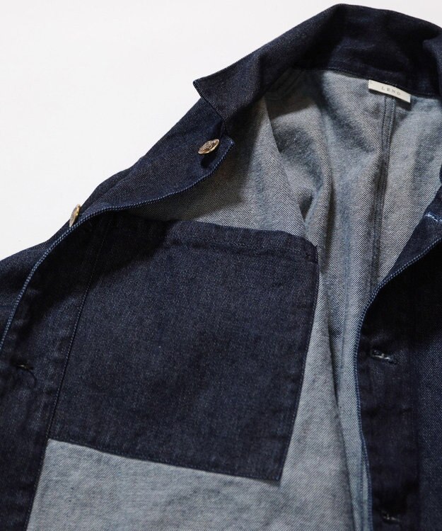 LENO COVERALL JACKET [UNISEX] カバーオールジャケット INDIGO